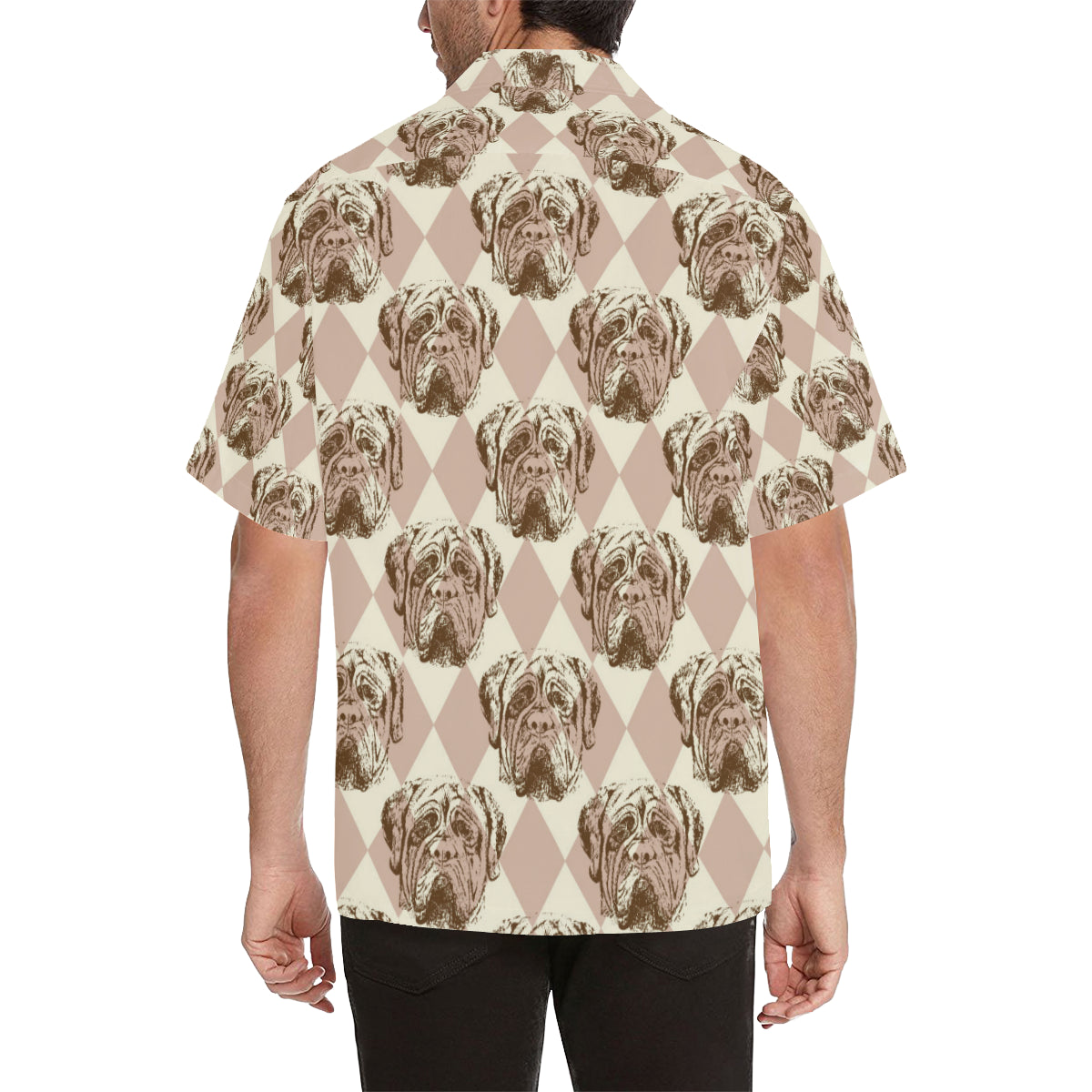 Mastiffs Pattern Print Design 01 Men's Hawaiian Shirt