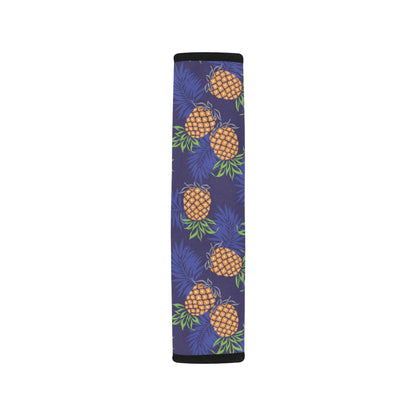 Pineapple Pattern Print Design PP02 Car Seat Belt Cover