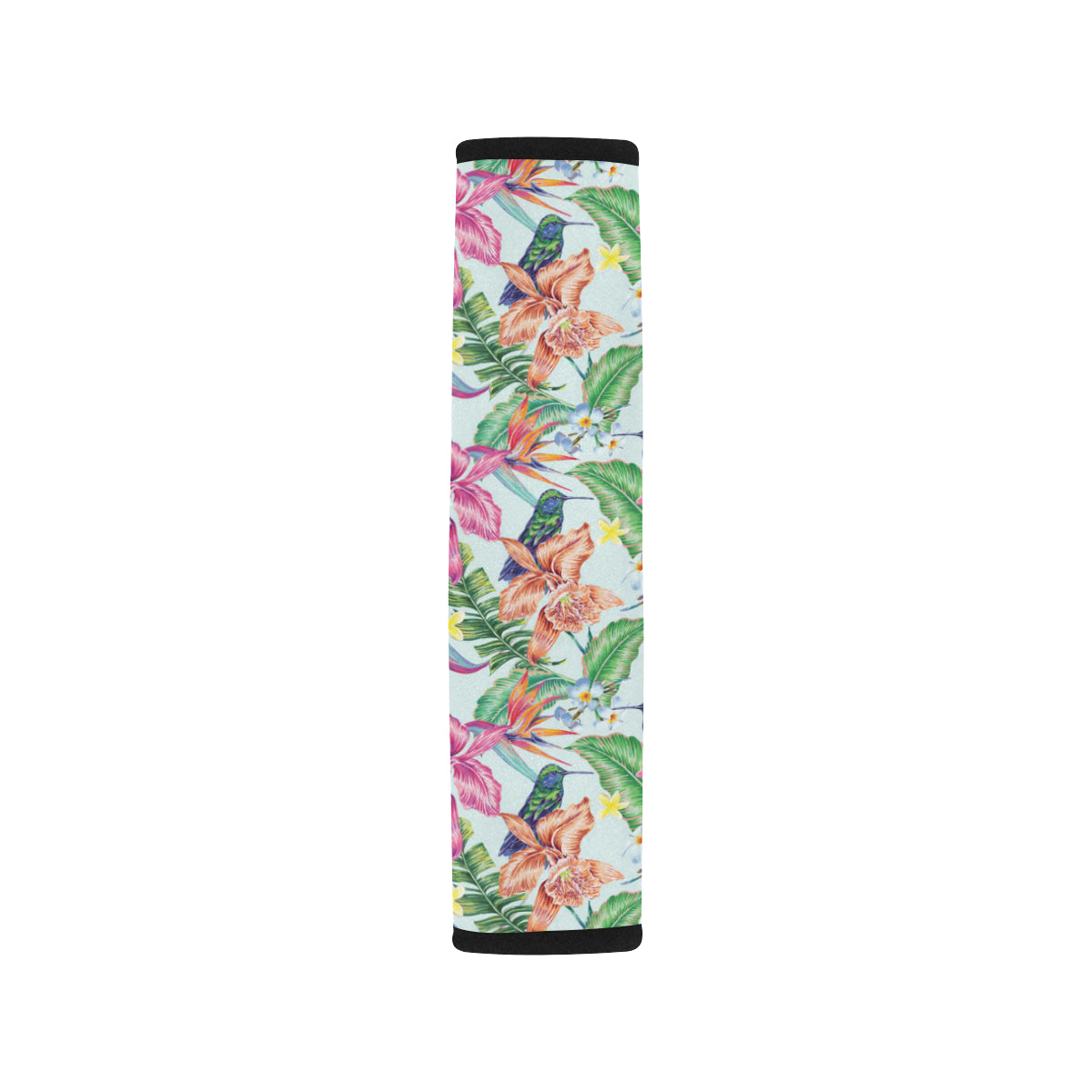Hummingbird Tropical Pattern Print Design 05 Car Seat Belt Cover