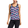 Cupcake Pattern Print Design CP04 Women's Racerback Tank Top