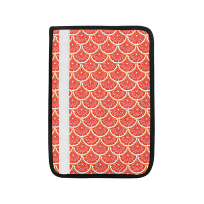 Grapefruit Pattern Print Design GF07 Car Seat Belt Cover