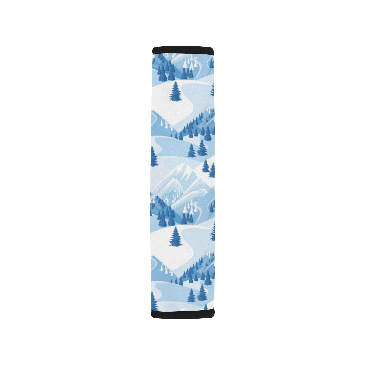 Mountain Pattern Print Design 03 Car Seat Belt Cover