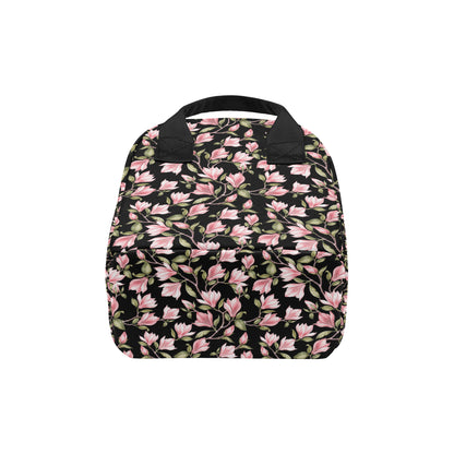 Magnolia Pattern Print Design MAG03 Insulated Lunch Bag