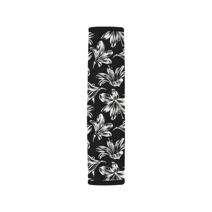 Amaryllis Pattern Print Design AL04 Car Seat Belt Cover