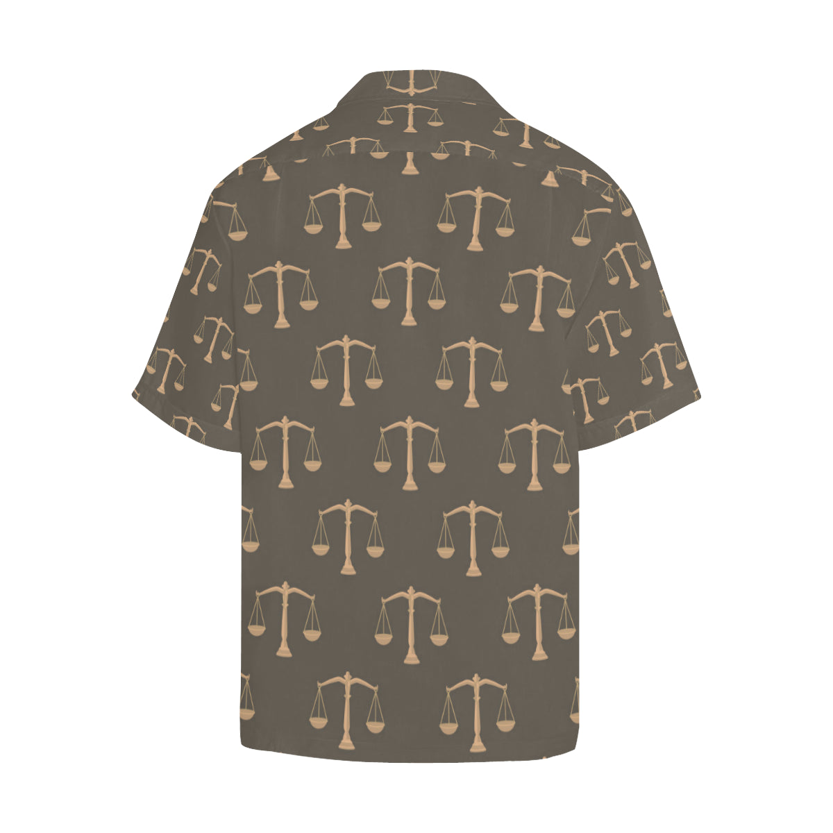 Libra Pattern Print Design 01 Men's Hawaiian Shirt