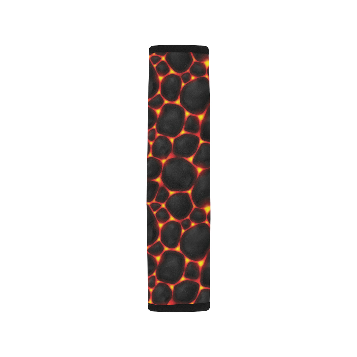 Lava Pattern Print Design 01 Car Seat Belt Cover