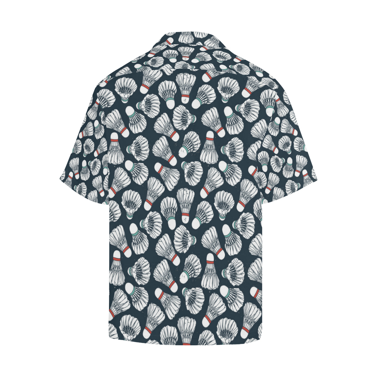 Badminton Ball Pattern Print Design 01 Men's Hawaiian Shirt
