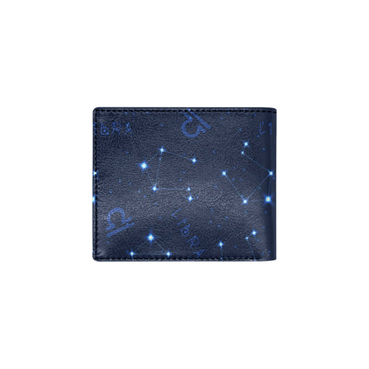 Libra Pattern Print Design 04 Men's ID Card Wallet