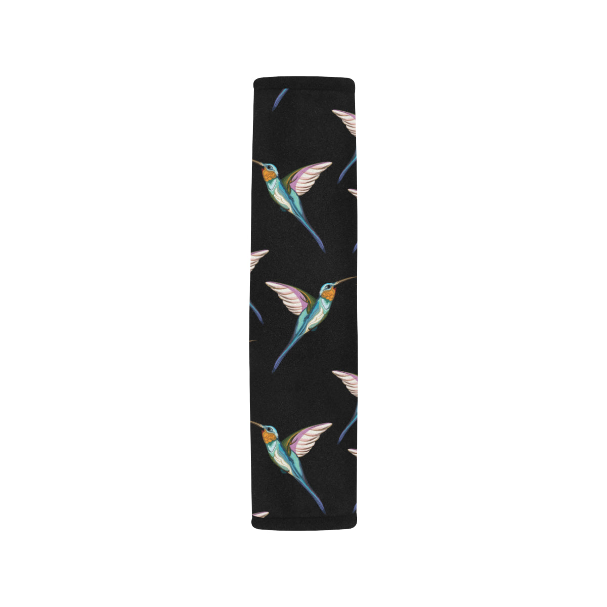 Hummingbird Pattern Print Design 06 Car Seat Belt Cover