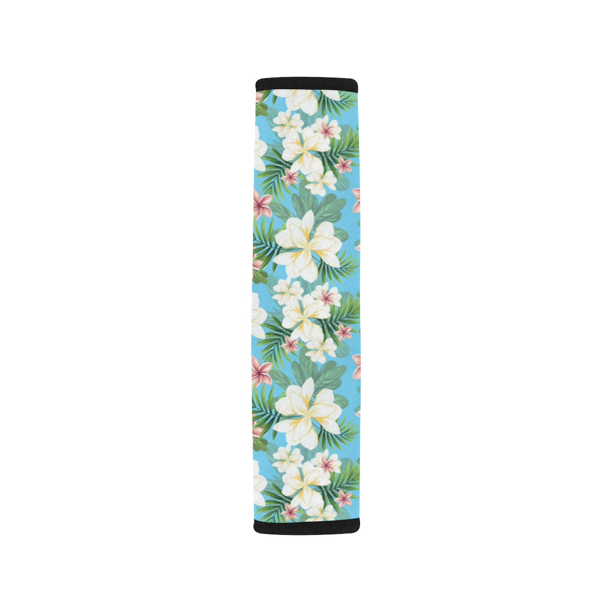 Plumeria Pattern Print Design PM028 Car Seat Belt Cover