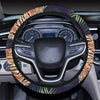 Tiger Jungle Steering Wheel Cover with Elastic Edge