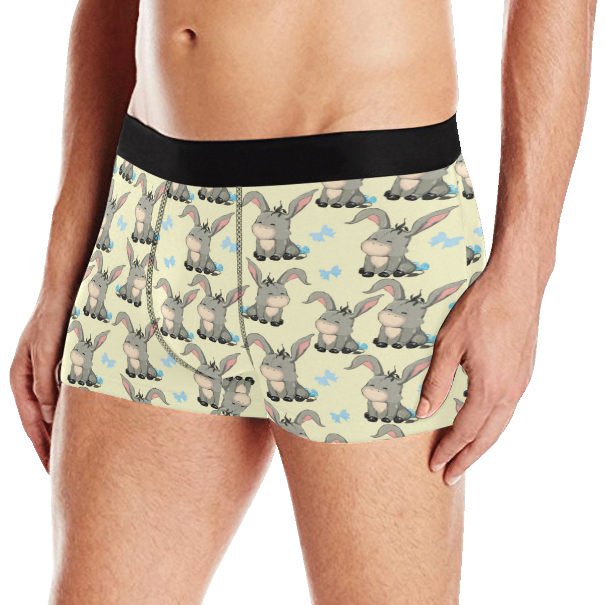 Donkey Baby Pattern Print Design 02 Men's Boxer Briefs