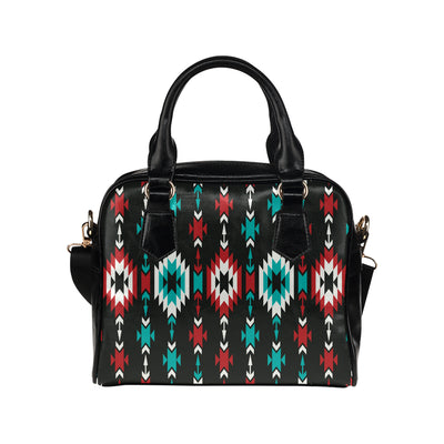 Native Pattern Print Design A08 Shoulder Handbag