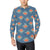 lotus Boho Pattern Print Design LO07 Men's Long Sleeve Shirt