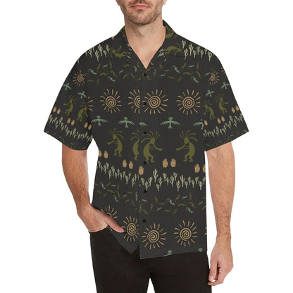 Mayan Pattern Print Design 04 Men's Hawaiian Shirt