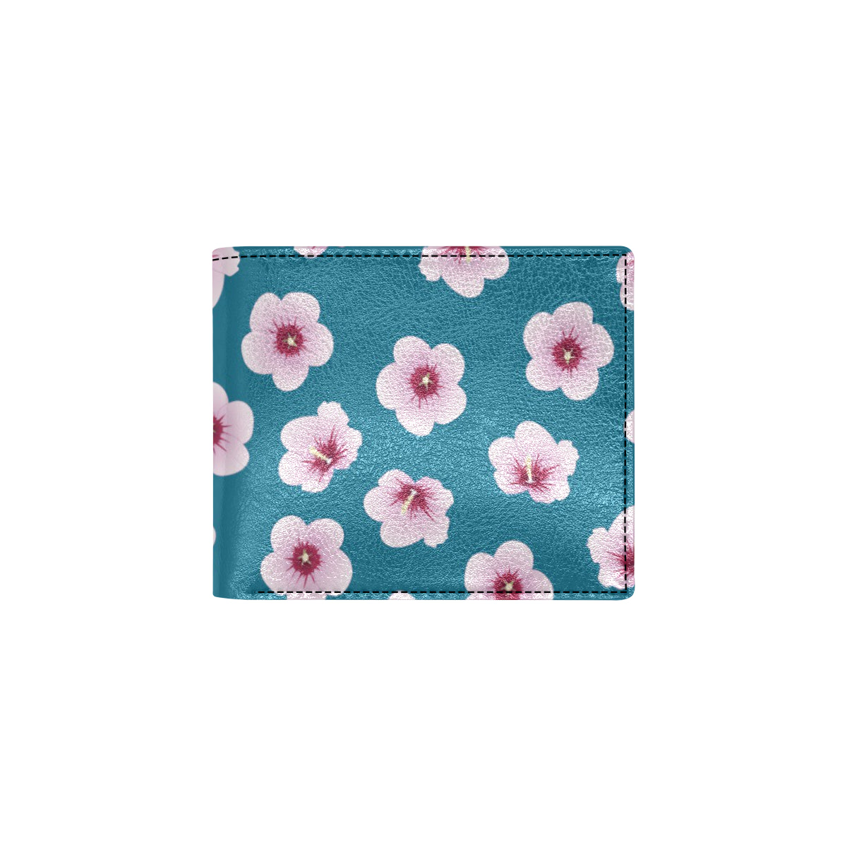 Cherry Blossom Pattern Print Design CB08 Men's ID Card Wallet