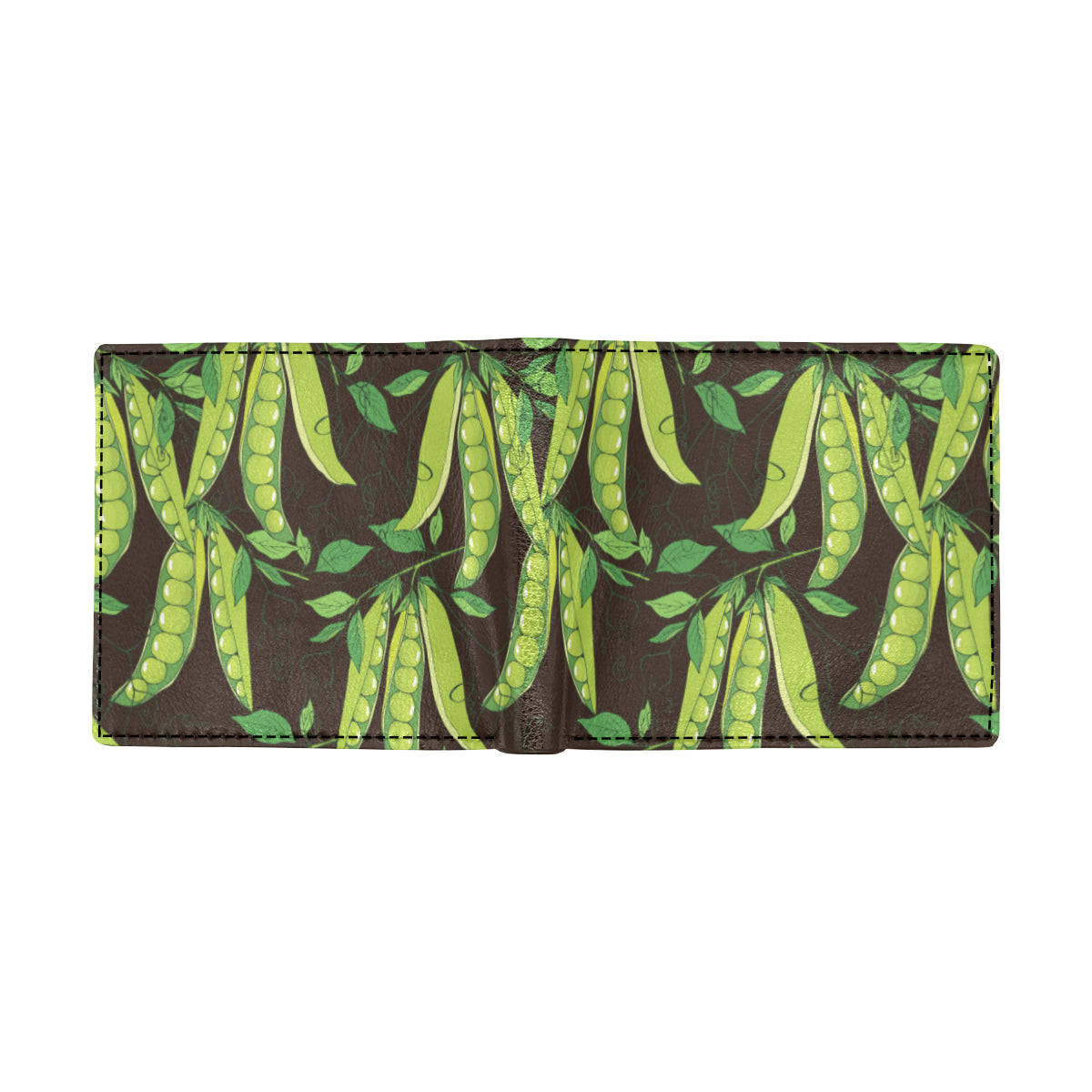 Peas Pattern Print Design A03 Men's ID Card Wallet