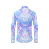 Galaxy Stardust Pastel Color Print Men's Long Sleeve Shirt