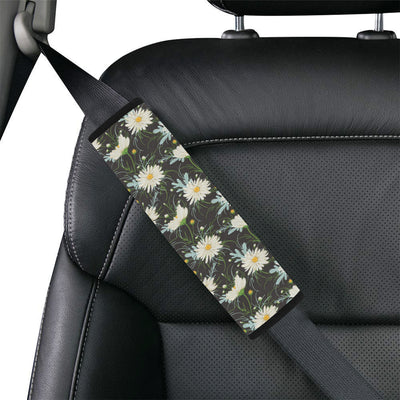 Daisy Pattern Print Design DS08 Car Seat Belt Cover