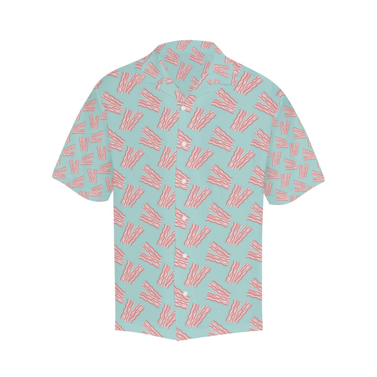 Bacon Pattern Print Design 04 Men's Hawaiian Shirt