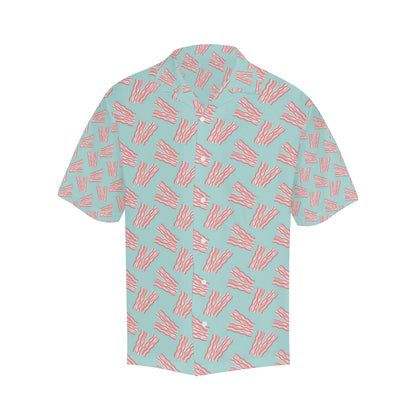 Bacon Pattern Print Design 04 Men's Hawaiian Shirt