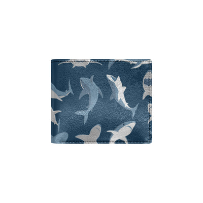 Shark Action Pattern Men's ID Card Wallet