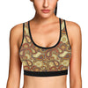 Boho Pattern Print Design 08 Sports Bra