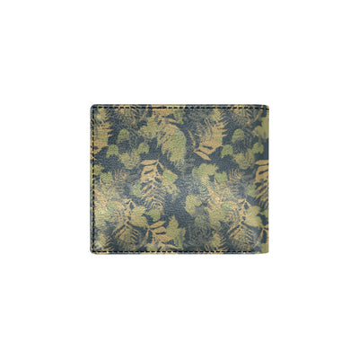 Camouflage Tropical Pattern Print Design 04 Men's ID Card Wallet