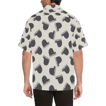 Piano Pattern Print Design 04 Men's Hawaiian Shirt