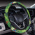 Rainforest Parrot Pattern Print Design A03 Steering Wheel Cover with Elastic Edge