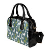 Llama Cactus Pattern Print Design 03 Shoulder Handbag