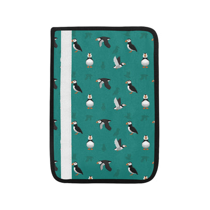 Puffin Pattern Print Design A02 Car Seat Belt Cover