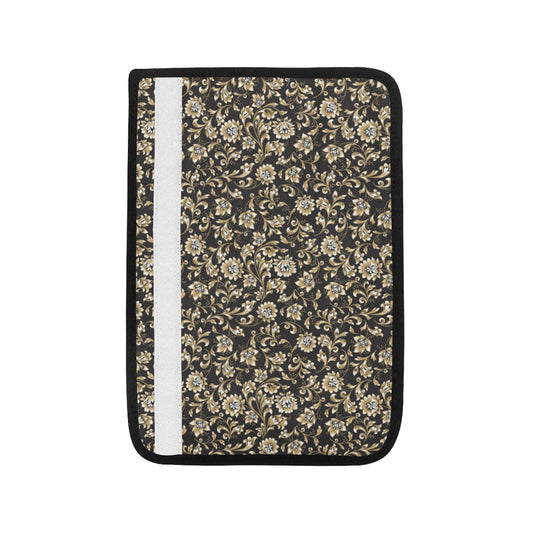 Brocade Pattern Print Design 03 Car Seat Belt Cover