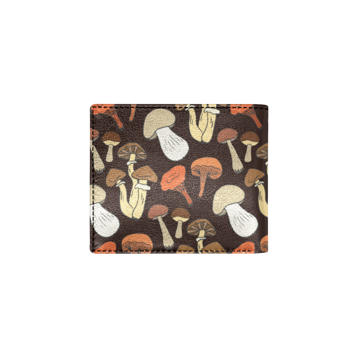 Mushroom Pattern Print Design A05 Men's ID Card Wallet