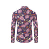 Hydrangea Pattern Print Design HD010 Men's Long Sleeve Shirt