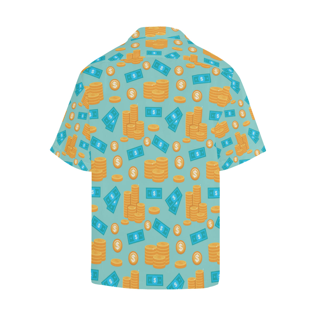 Money Pattern Print Design 03 Men's Hawaiian Shirt