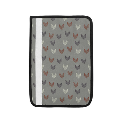 Chicken Pattern Print Design 01 Car Seat Belt Cover