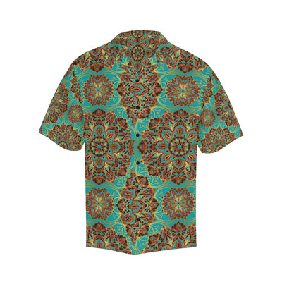 Medallion Pattern Print Design 02 Men's Hawaiian Shirt