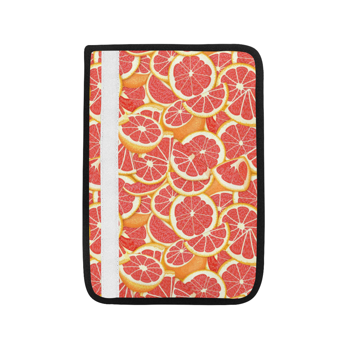 Grapefruit Pattern Print Design GF02 Car Seat Belt Cover