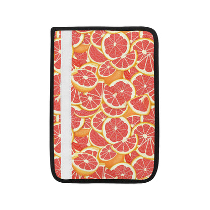 Grapefruit Pattern Print Design GF02 Car Seat Belt Cover