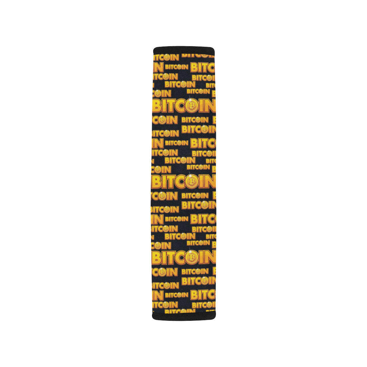 Bitcoin Pattern Print Design DO03 Car Seat Belt Cover