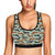 Dachshund Cute Print Pattern Sports Bra