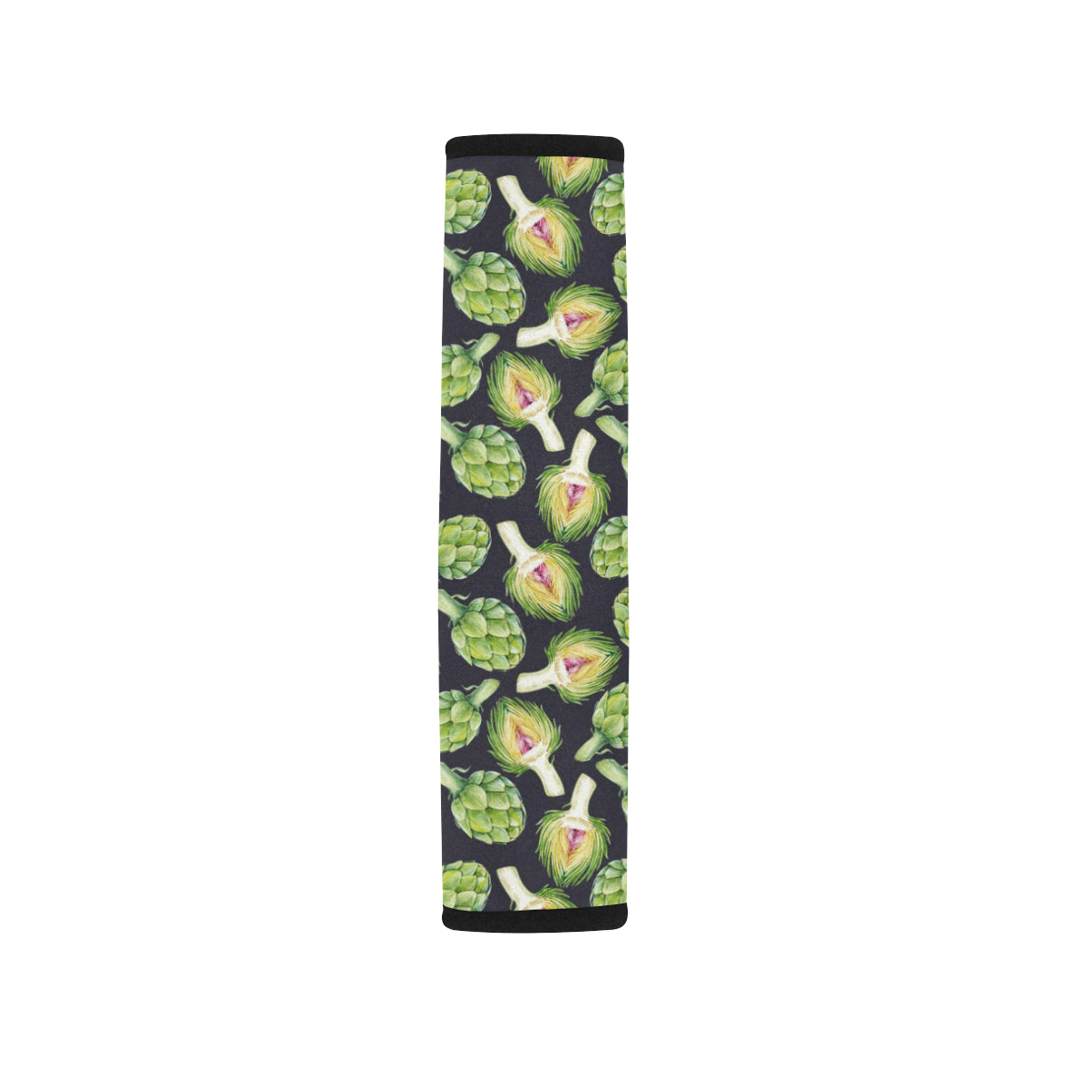 Artichoke Pattern Print Design 01 Car Seat Belt Cover
