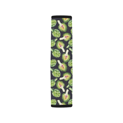 Artichoke Pattern Print Design 01 Car Seat Belt Cover