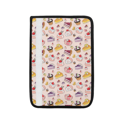 Cake Pattern Print Design 01 Car Seat Belt Cover