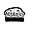 Great White Shark Pattern Print Design 03 Shoulder Handbag