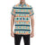 Aztec Pattern Print Design 02 Men's Short Sleeve Button Up Shirt