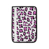 Leopard Pink Skin Print Car Seat Belt Cover