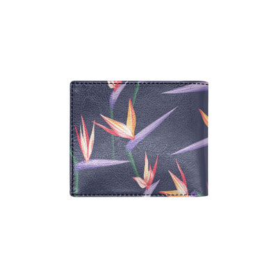 Bird Of Paradise Pattern Print Design BOP015 Men's ID Card Wallet