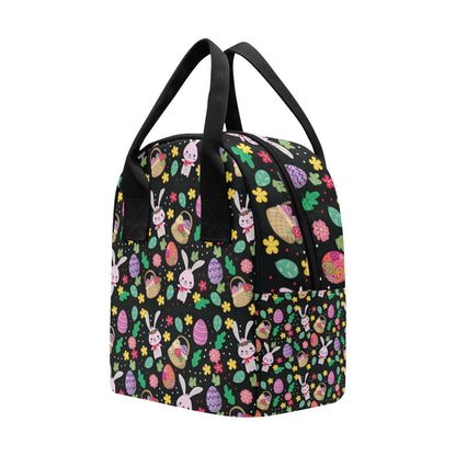 Easter Eggs Pattern Print Design RB05 Insulated Lunch Bag